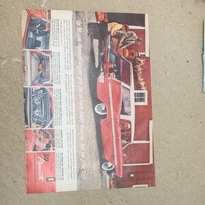 Vintage Life Magazine November 17, 1958 Ad -Station Wagon 1959 Plymouth